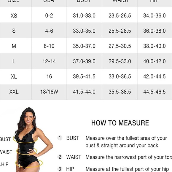 Women’s size medium swim top - Picture 5 of 5